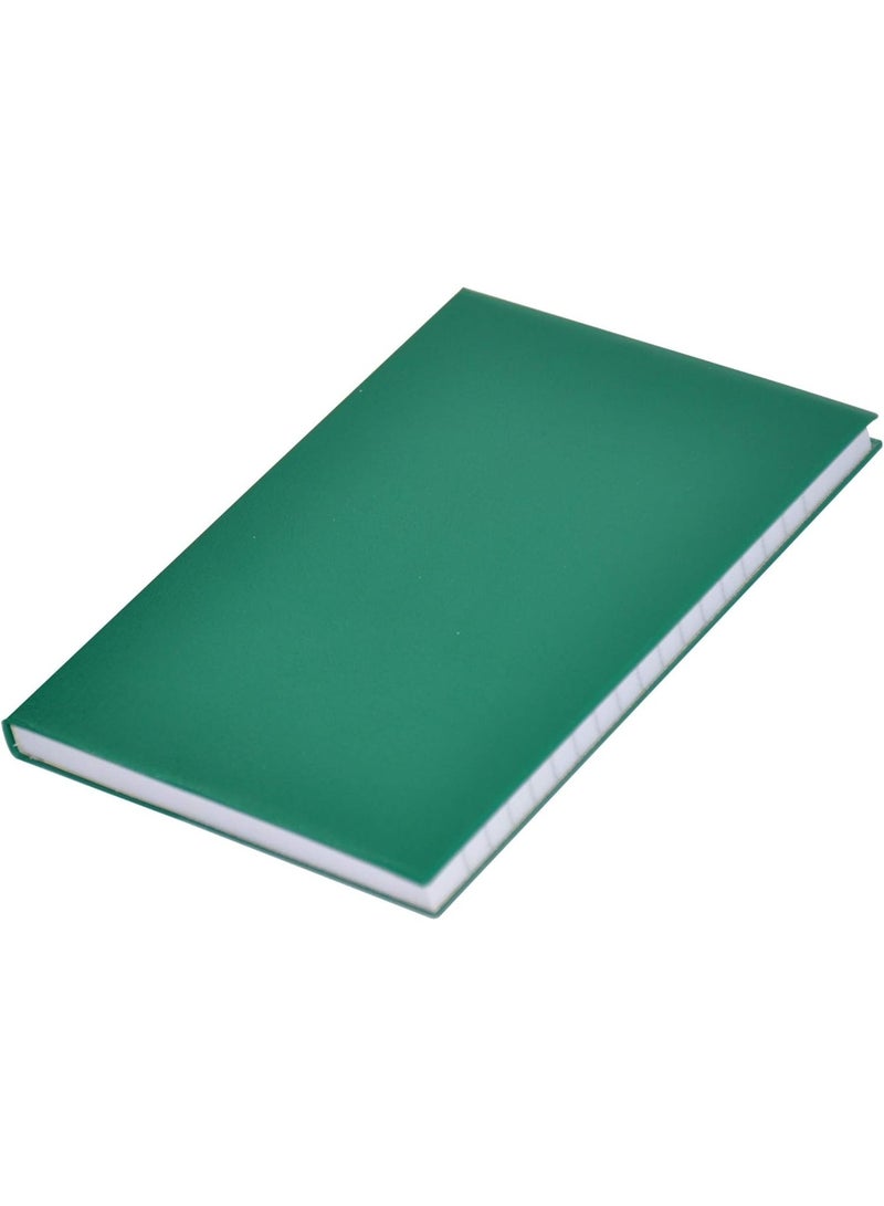 FIS PVC Cover Note Book, 96 sheets, 192 pages, A6 Size, Single Line, Green Colour 5-Piece - FSNBA62QPVCGR - Image 2